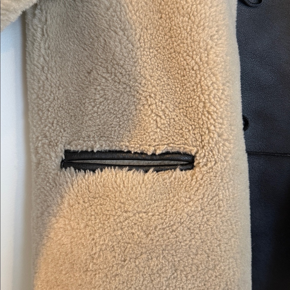 Mango Shearling toggle coat - Picture 6 of 7